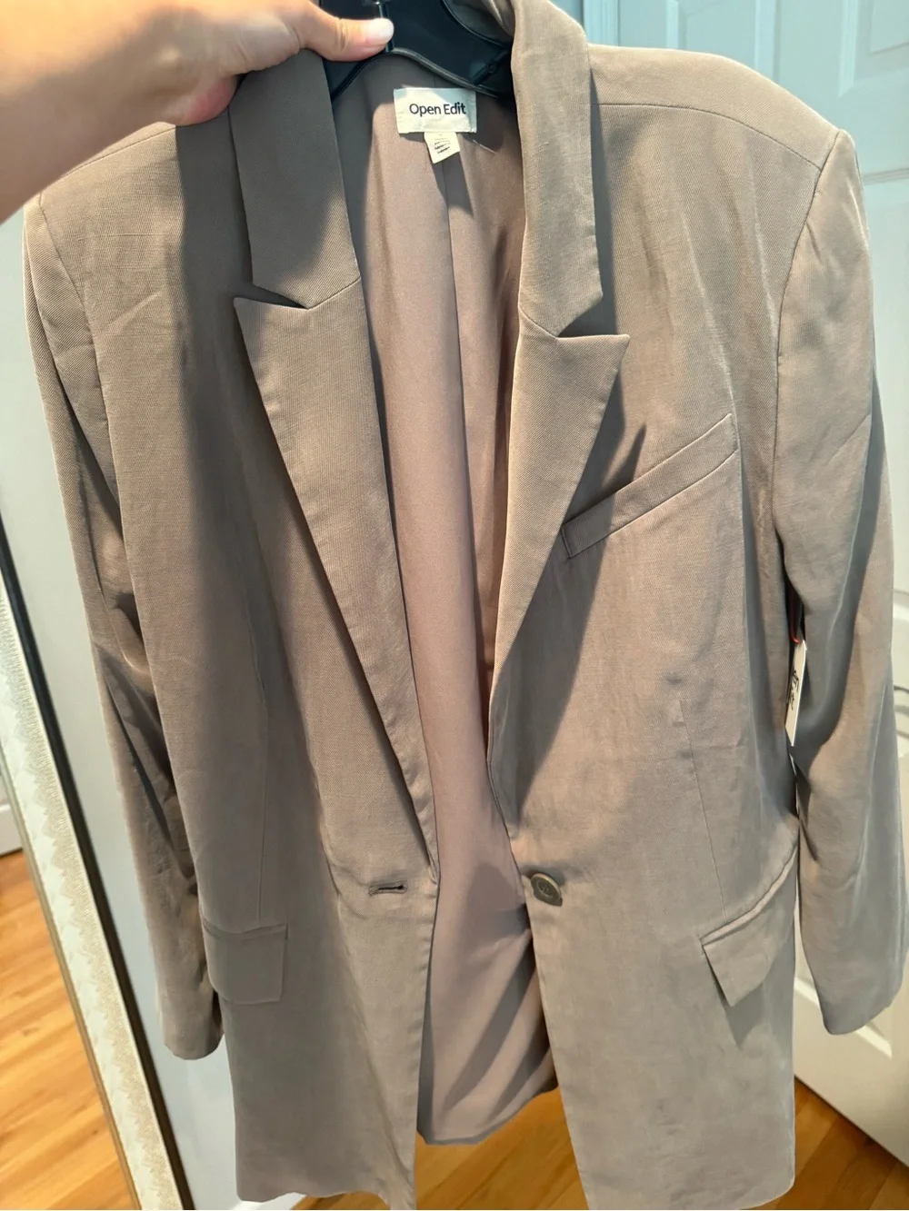 Open Edit Brown Walnut Blazer - Picture 9 of 10